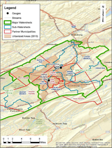 Ferguson Twp Centre Region Study Area Map Ferguson Twp Centre Region Study Area Map