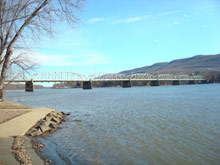 Face of Arch Street bridge – Before Face of Arch Street bridge - Before
